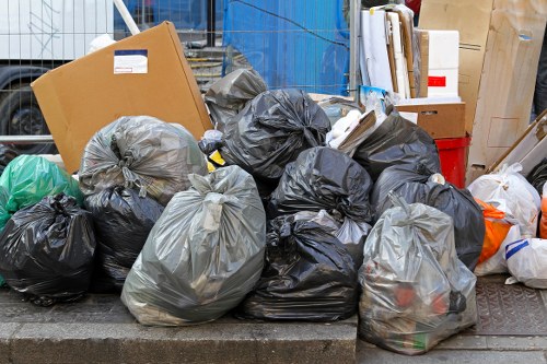 Recycling process in Barkingside waste management