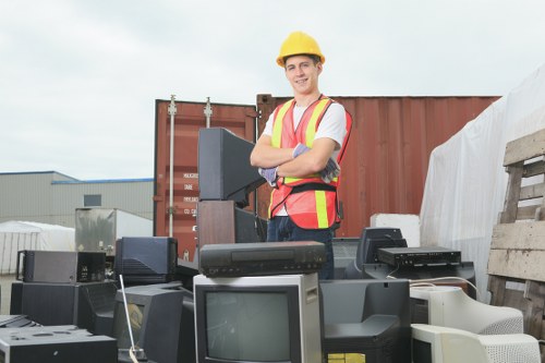 Local waste clearance service handling recyclable materials